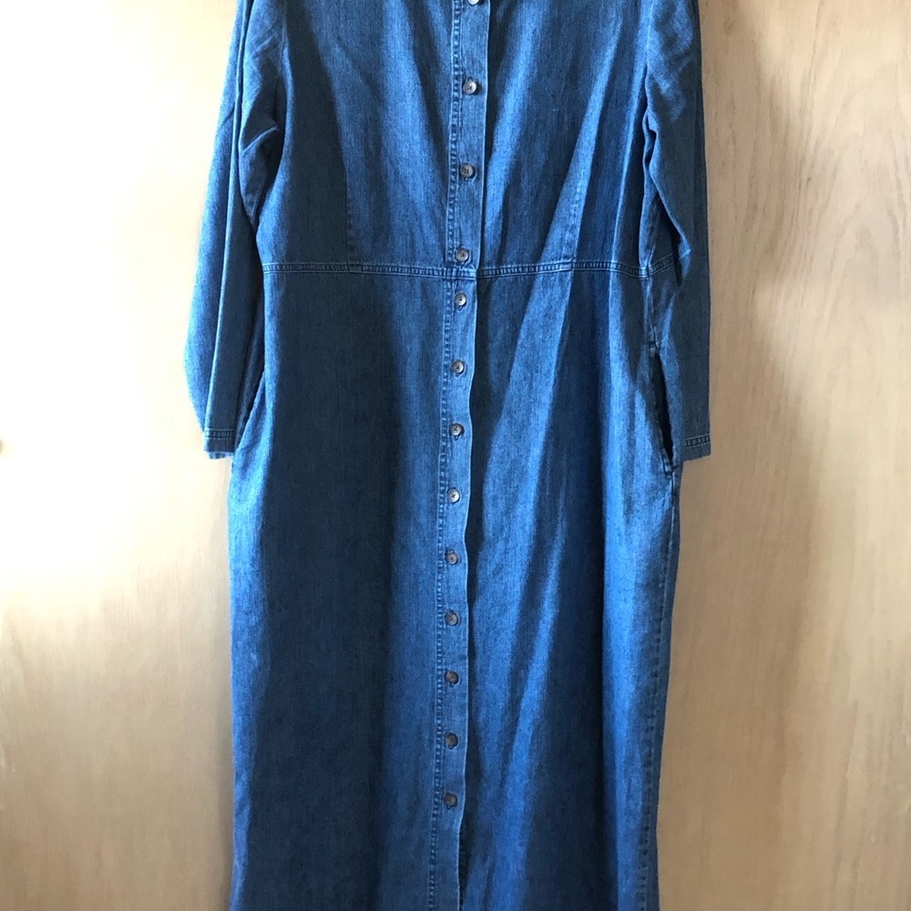 LL Bean Denim Dress $16. Closing down closet, All items now 50% off!